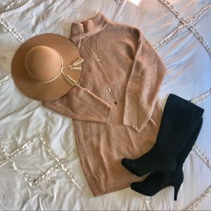 Primark Tan Sweater Dress
